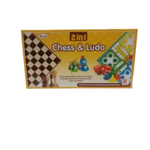 2 in 1 chess and ludo