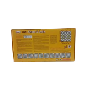 2 in 1 chess and ludo