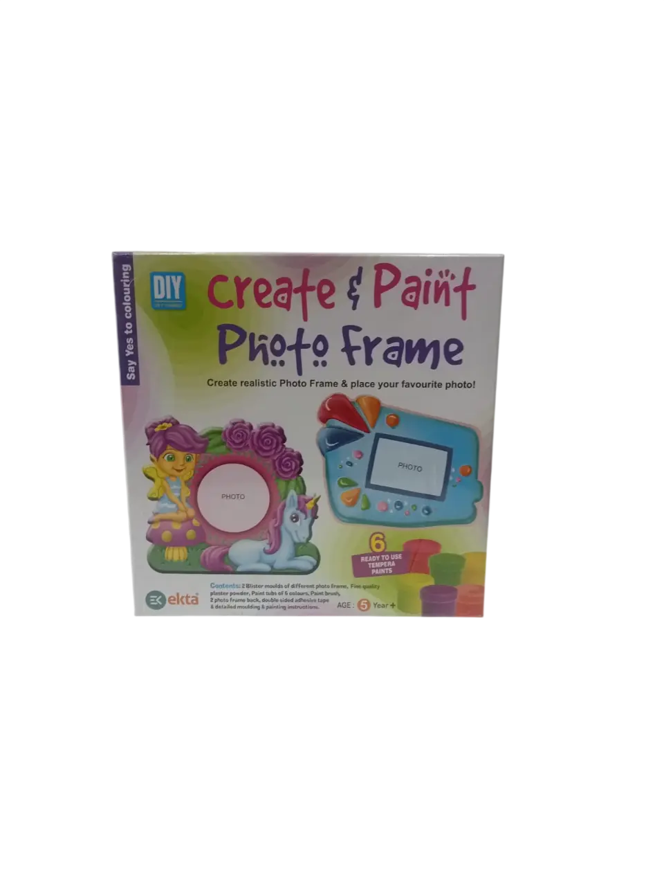 Create and Paint Photo Frame Create and Paint Photo Frame