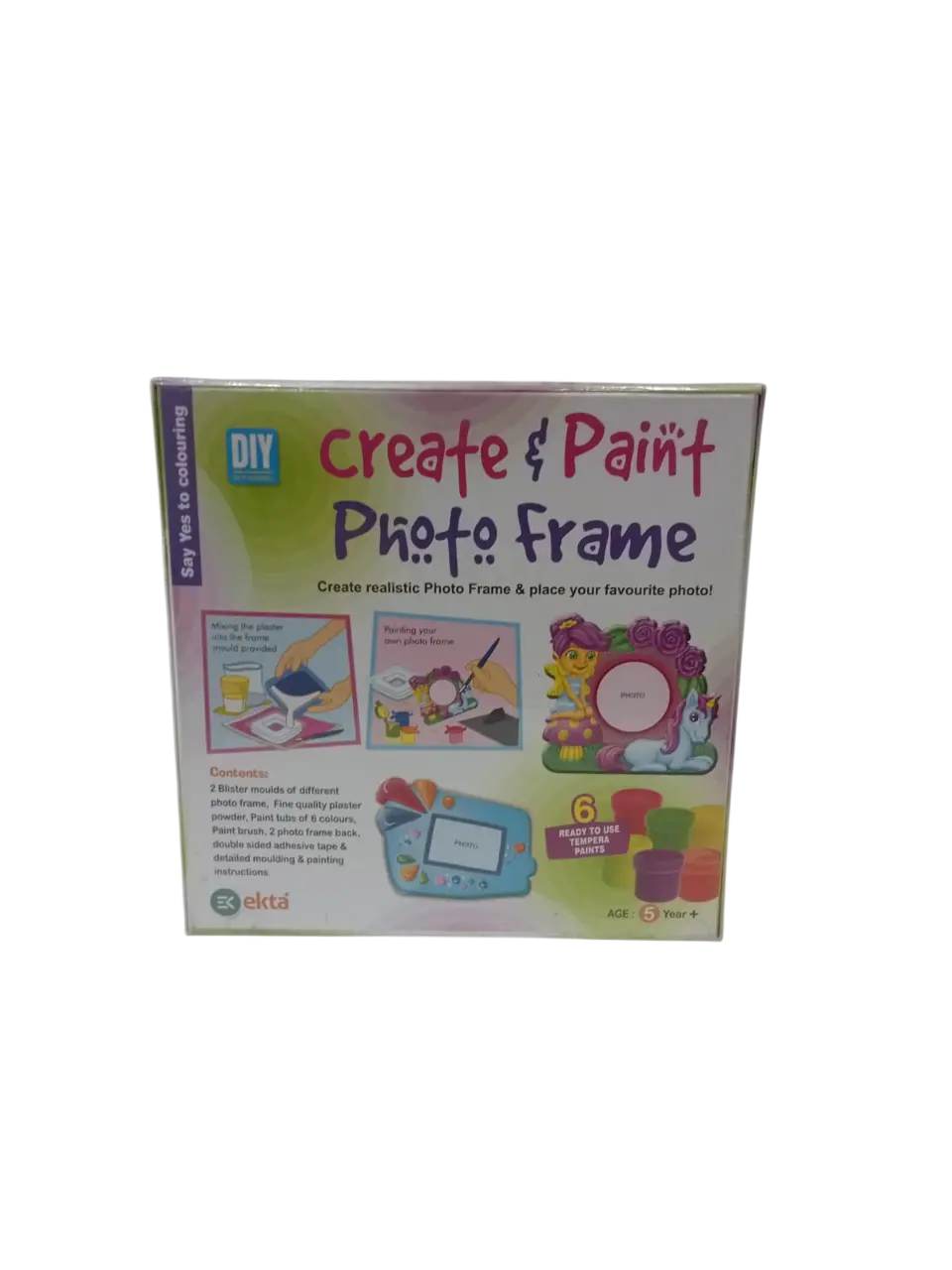 Create and Paint Photo Frame Create and Paint Photo Frame