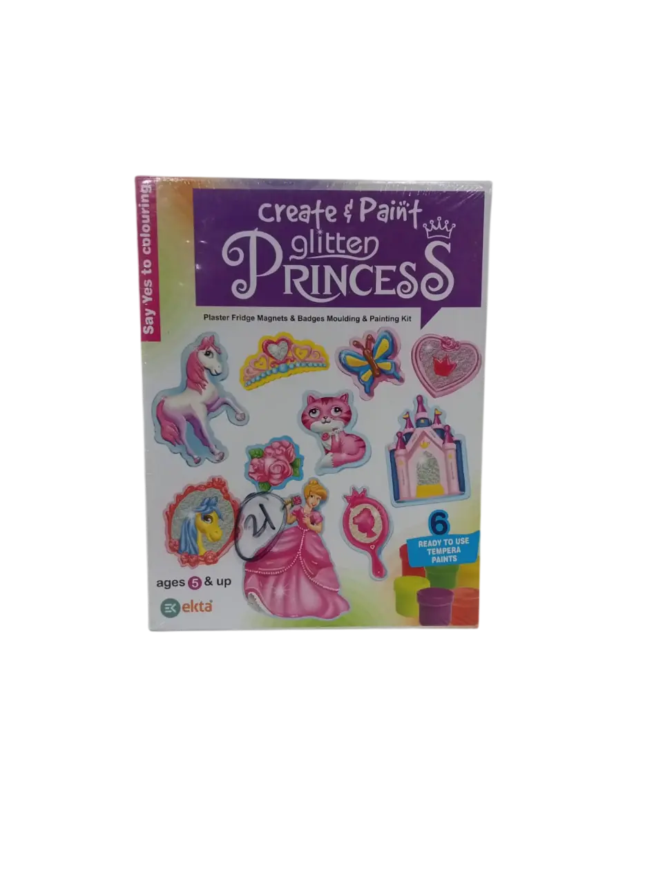 Create And Paint Glitten Princess Create And Paint Glitten Princess