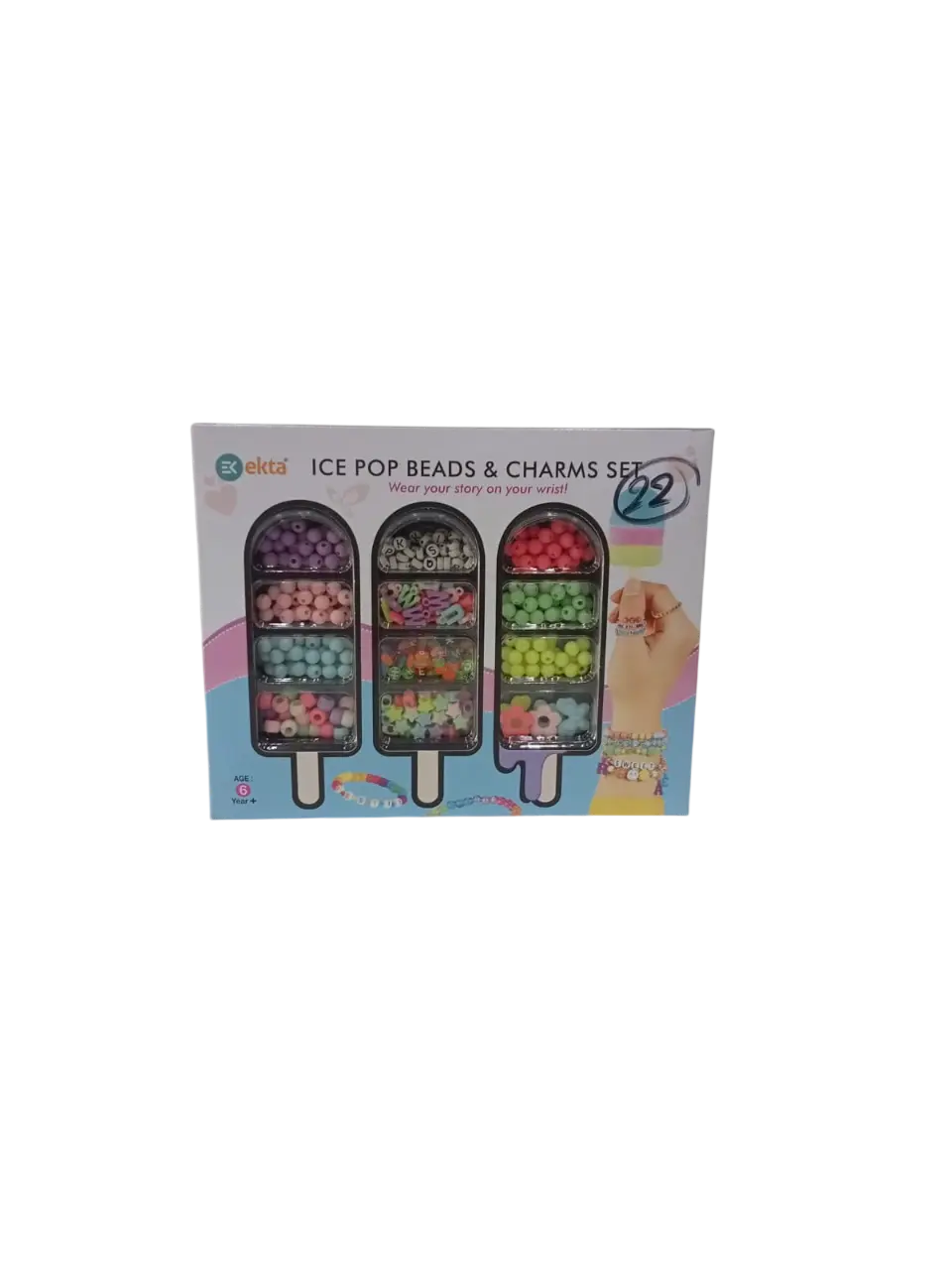 Ice Pops Beads & Charms Set Ice Pops Beads & Charms Set