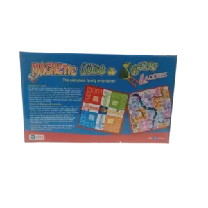Magnetic ludo and snake ladders