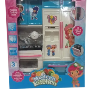 Modern kitchen play set