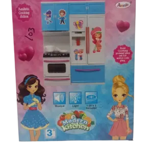 Modern kitchen play set