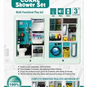 anniecoral shower set