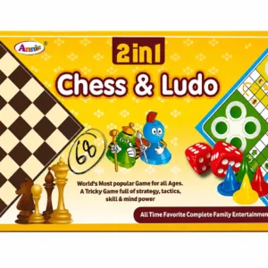 2 in 1 chess and ludo