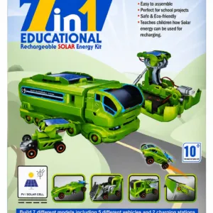 7 in 1 educational rechargable solar energy kit