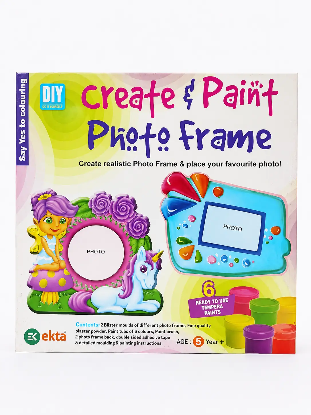 create and paint photo frame