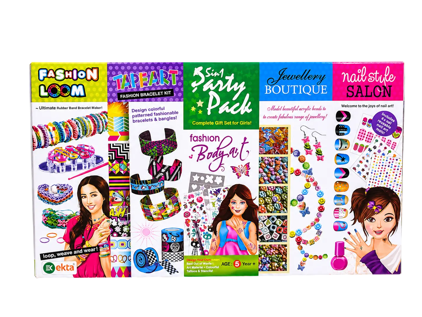 5 in 1 party pack