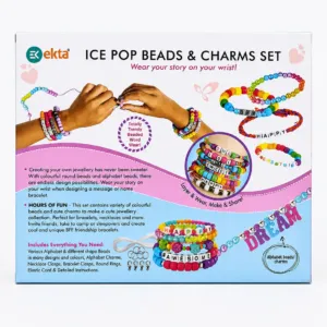 ice pop beads and charm set