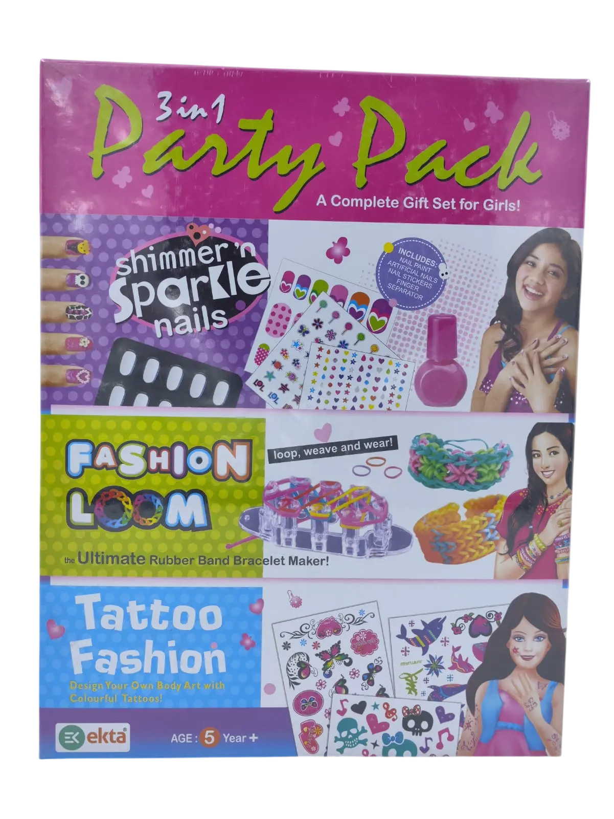 3 in 1 party pack 3 in party pack