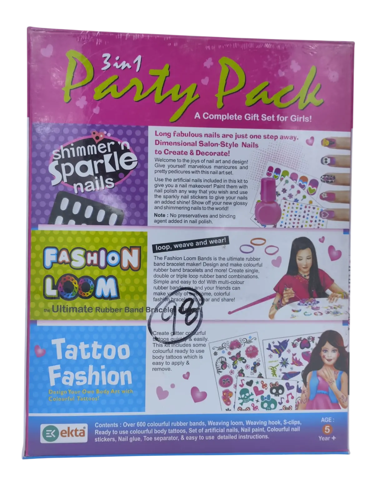 3 in 1 party pack 3 in 1 party pack