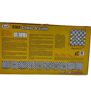 2 in 1 chess and ludo