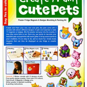 create and paint cute pets