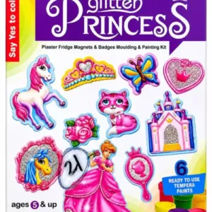 create and paint glitten princess