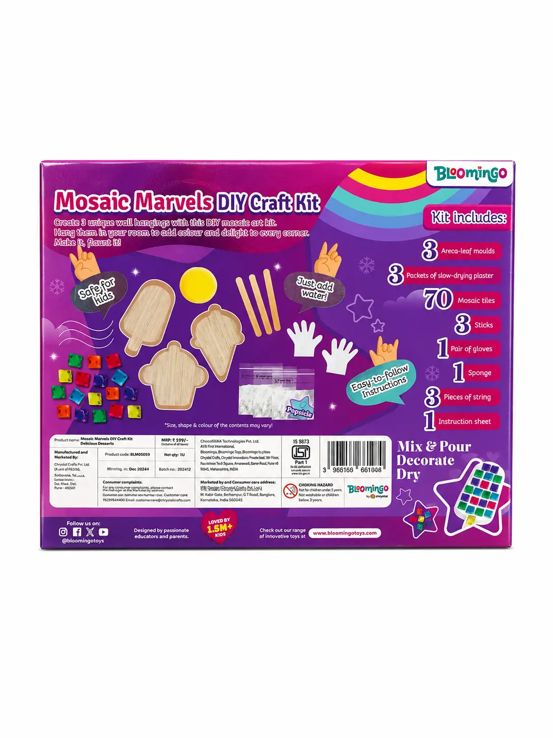 mosaic marwals diy craft kit mosaic marwals diy craft kit