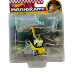 Hot Wheels Mario Kart – Bowser Jr. Sports Coupe Die-Cast Kart with Propeller Glider (1:64 Scale)