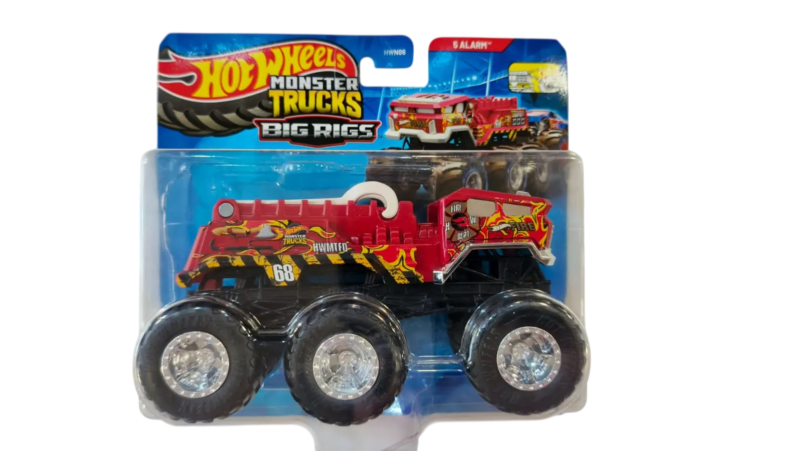 monster truck 5 alarm hot wheels 5 alarm hot wheel