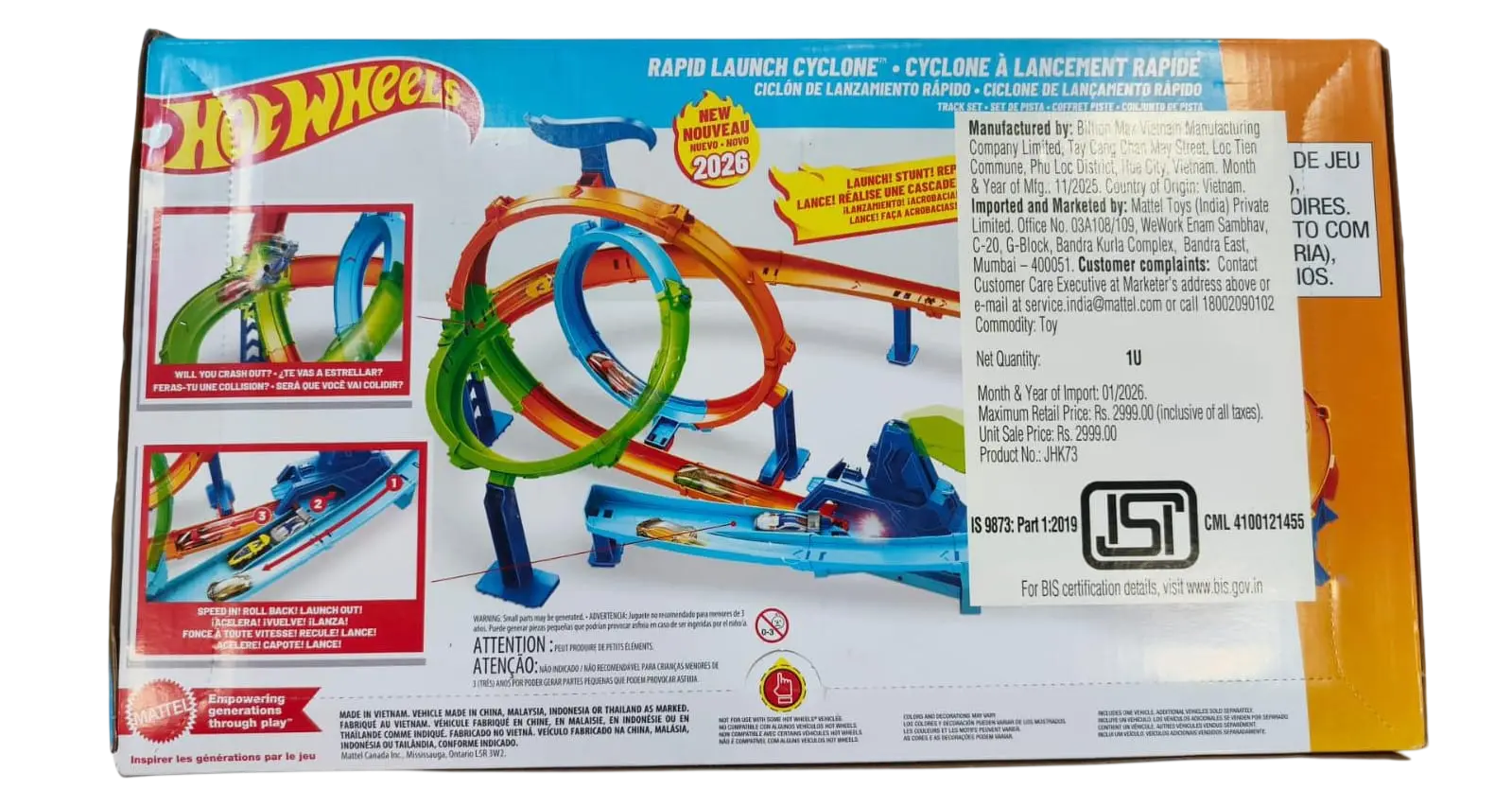 Hot Wheel rapid Launch cyclone rapid Launch cyclone