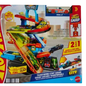 transforming stunt garage