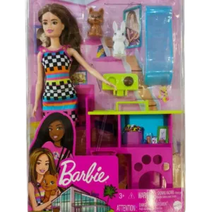 barbie doll pet care