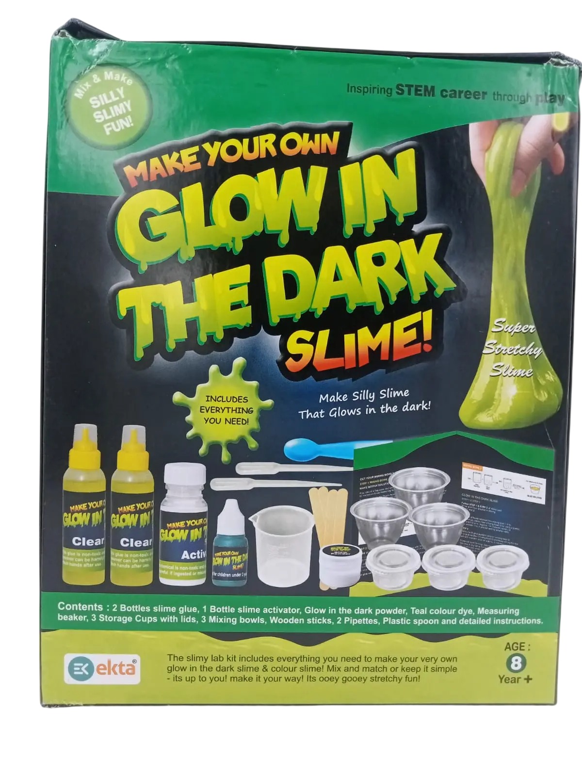 glow in the dark slime glow in the dark slime