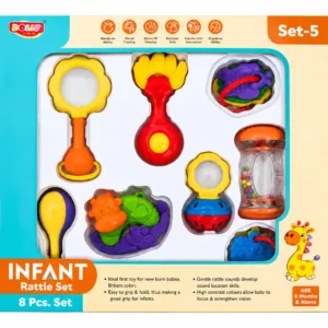 Infant rattle set