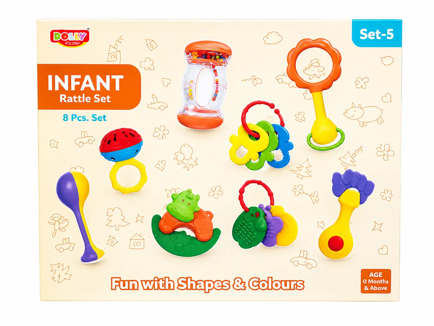 Infant rattle set Infant Rattle set