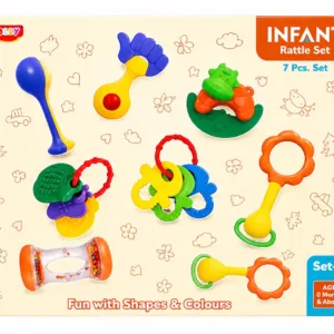 infant rattle set