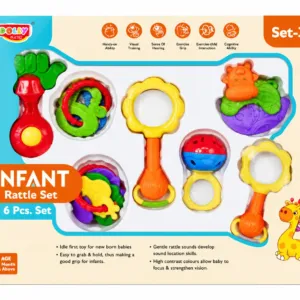 infant rattle set