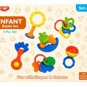 infant rattle set